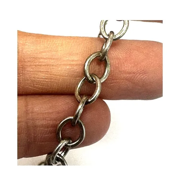 James Avery Sterling silver A monogram bracelet - Image 7