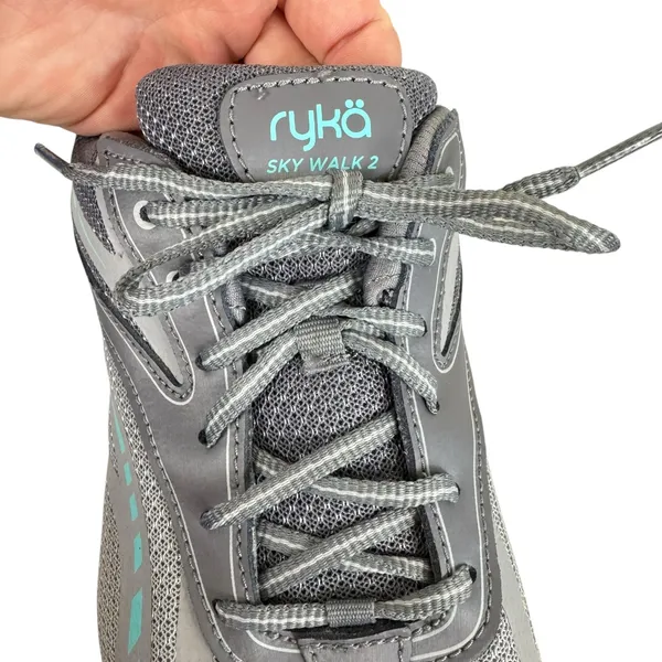 Ryka Sky Walk 2 Gray Walking Running Lightweight Athletic Lace Up‎ Sneakers 8.5 - Image 3