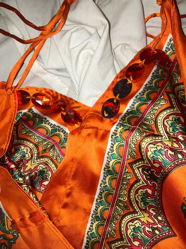Orange Free People dress - Image 2