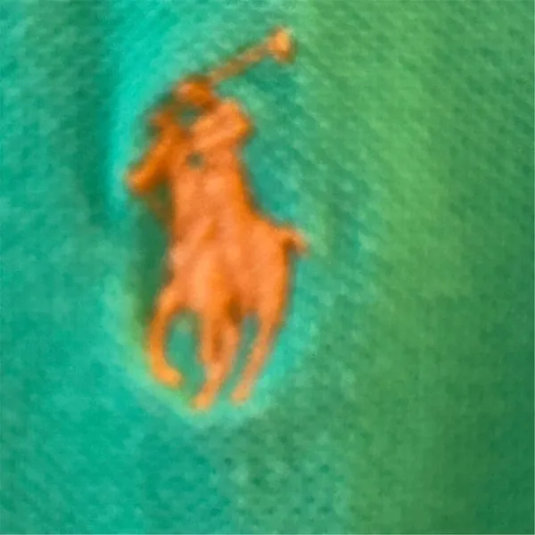 Ralph Lauren Women’s Medium Green‎ Classic Fit Polo Shirt Short Sleeve - Image 6