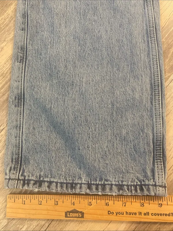 Hollister Low Rise Baggy Jeans Blue Size W26 x L29 - Image 6