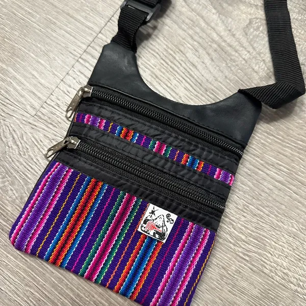 •PERU• CROSSBODY BAG Purple - Image 2