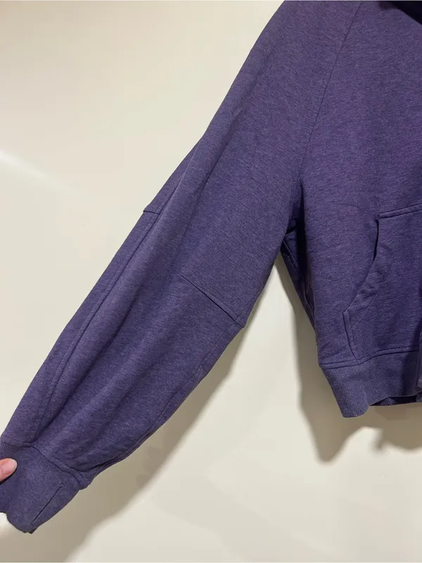 Vitality Studio Purple Full-Zip Hoodie Size XL - Image 5