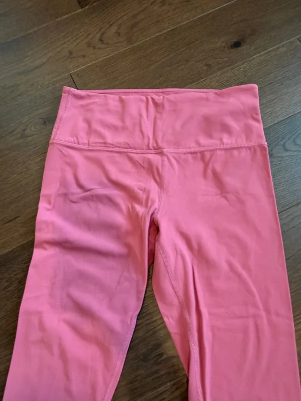 Athleta High-Waist Cropped Leggings in Pink Small - C37-083 - Image 3