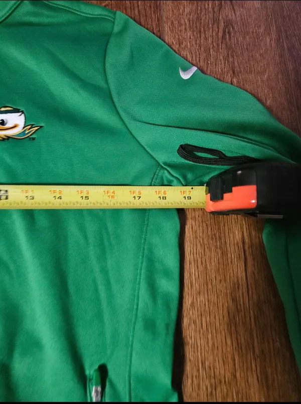 Nike Golf Green Pullover top is a size Large. - Image 14