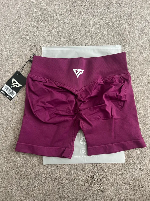 Keep That Pump workout shorts Purple Size M - Image 4