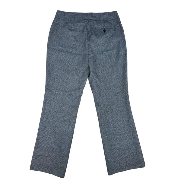 Jones‎ New York Signature Petite 10P Houndstooth Pants Wool Blend Bootcut Career - Image 7