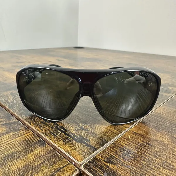 Dolce&Gabbana DG 4030 Sunglasses Womens Black Wrap 63mm Italy - Image 3