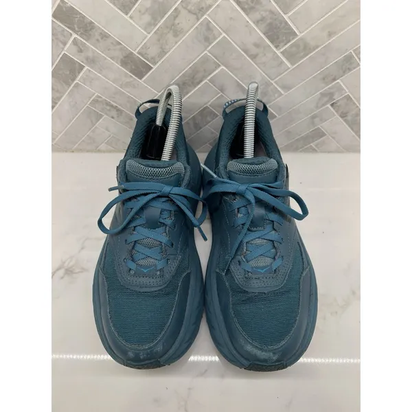 Hoka One One Bondi L GTX Leather Gore Tex Deep Teal Sneakers Shoes Womens 7.5 - Image 5