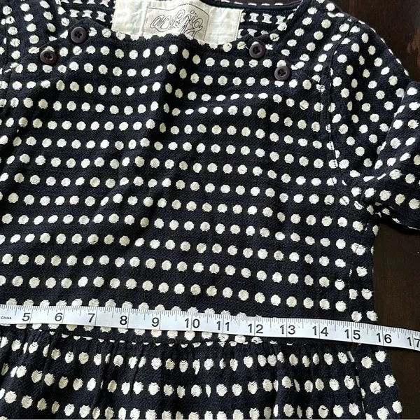 Ace&Jig Black and White polka dot Checkered mini Dress - Image 11