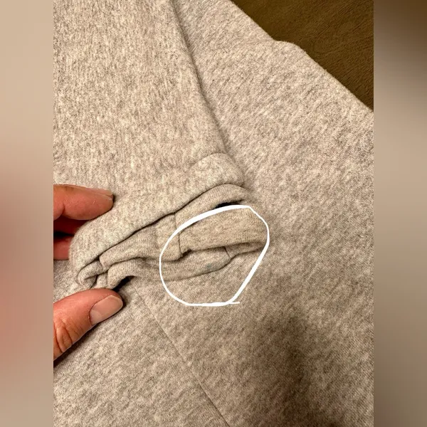 Lululemon Women’s Cardigan Sweater Gray-Size 6 - Image 3