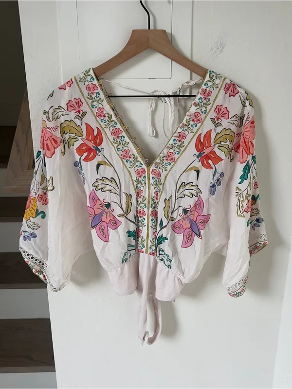 Farm Rio Insects Floral Bodysuit - Image 3