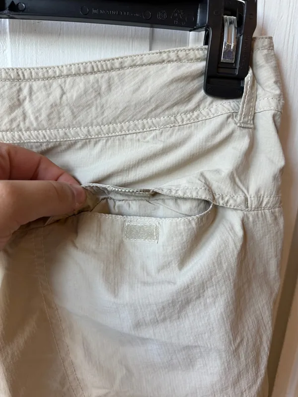 Columbia Women’s Pants Light Tan Omni-Shade Sun Protection Cargo 12 - Image 10