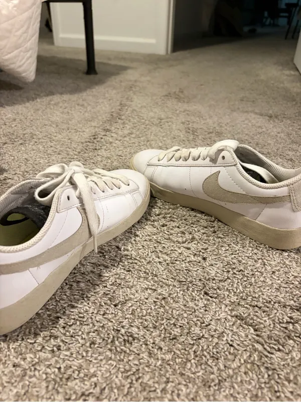 Nike Blazer Low SE Women's Size 7 Wool Pack White Black DA4934-100 - Image 8