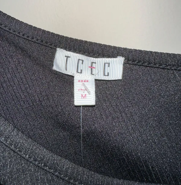 The Clothing Company One Shoulder Puff Sleeve Bodysuit - Image 3