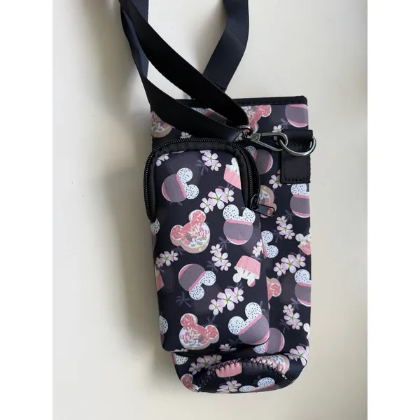 Marnzaza Black Pink Minnie Musubi Hawaiian Drink Bag Mouse-Subi Neoprene - Image 4