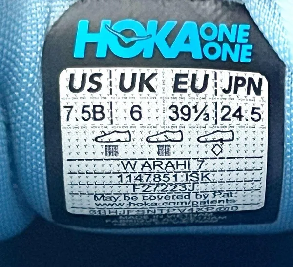 HOKA One One Arahi 7 Illusion Dusk W, Size 7.5B - Image 2