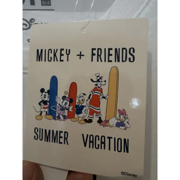 UniqloxDisney NWT‎ Minnie Mouse Mickey+Friends Summer Vacation Tank M OLDSTOCK - Image 7