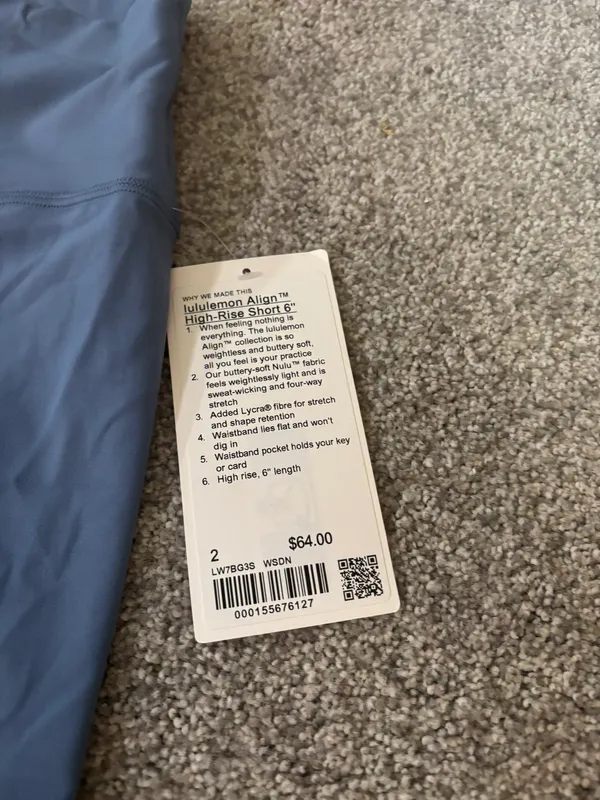 Shorts Blue Size 2 - Image 2