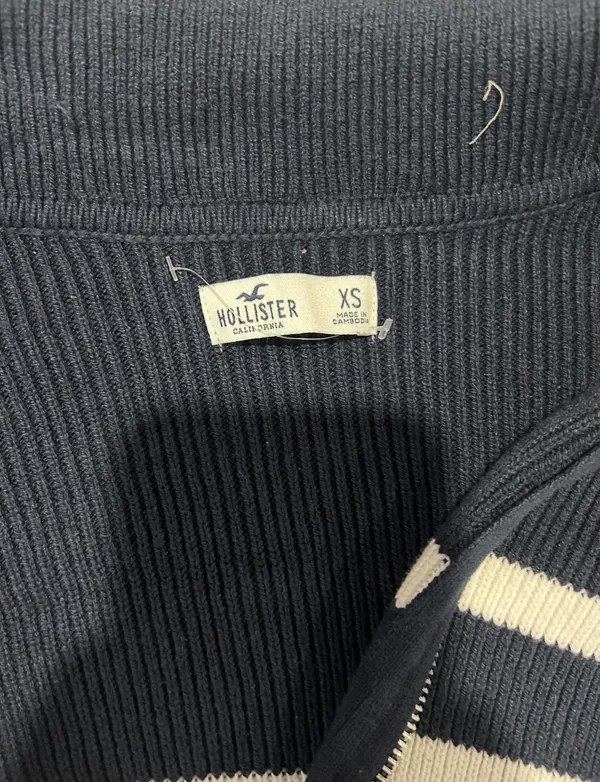 Warm Striped Hollister Sweater - Image 2