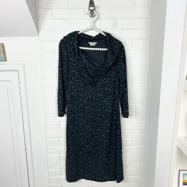 Royal Robbin’s Patterned Wool Blend Knit Dress Size M - Image 2