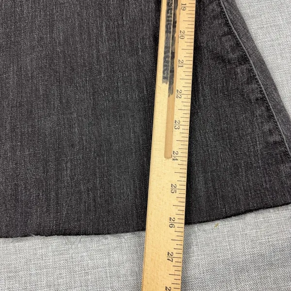 We The Free People Jeans Womens 29 Gray Charcoal Wash Flared Slim Stretch Denim - Image 6