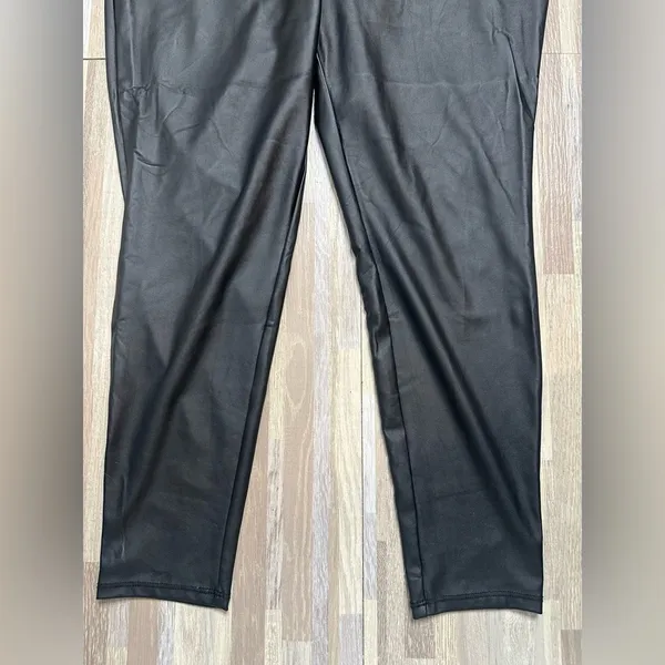 Torrid Faux Leather Leggings, Size 2 - Image 2