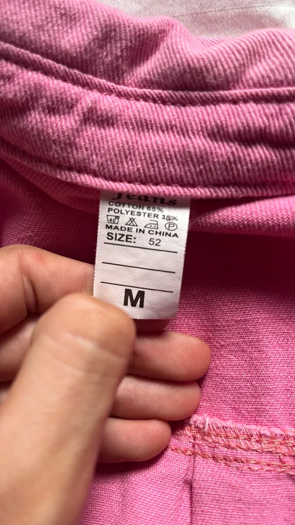 Pink Jean jacket  - Image 4