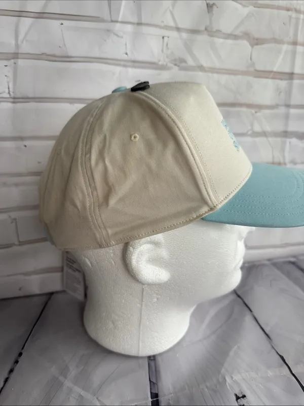 lululemon athletica Cream and Light Teal Embroidered Baseball Cap - Image 6