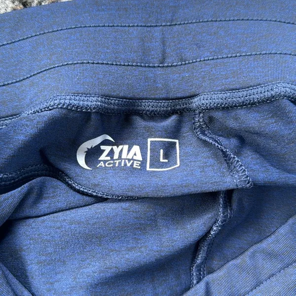 Zyia Active Cozy Jogger Pants Navy Large - Image 7