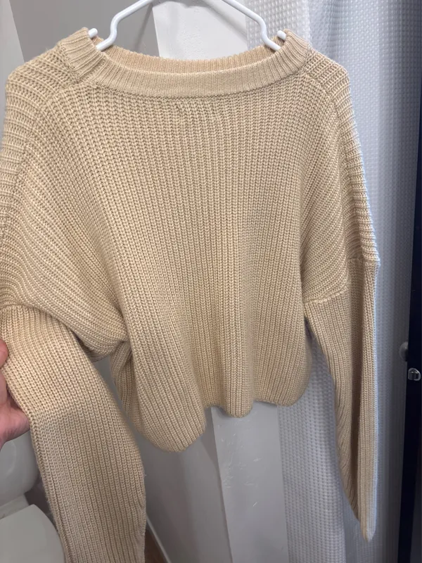 White Fox Boutique Sweater Oversized - Image 2