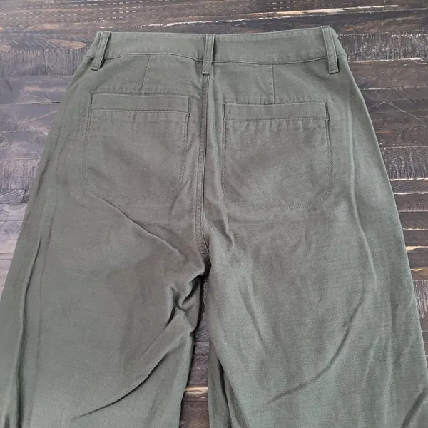J.Crew Womens Utility Fatigue Pants Size 00 Straight Leg Trousers - Image 2