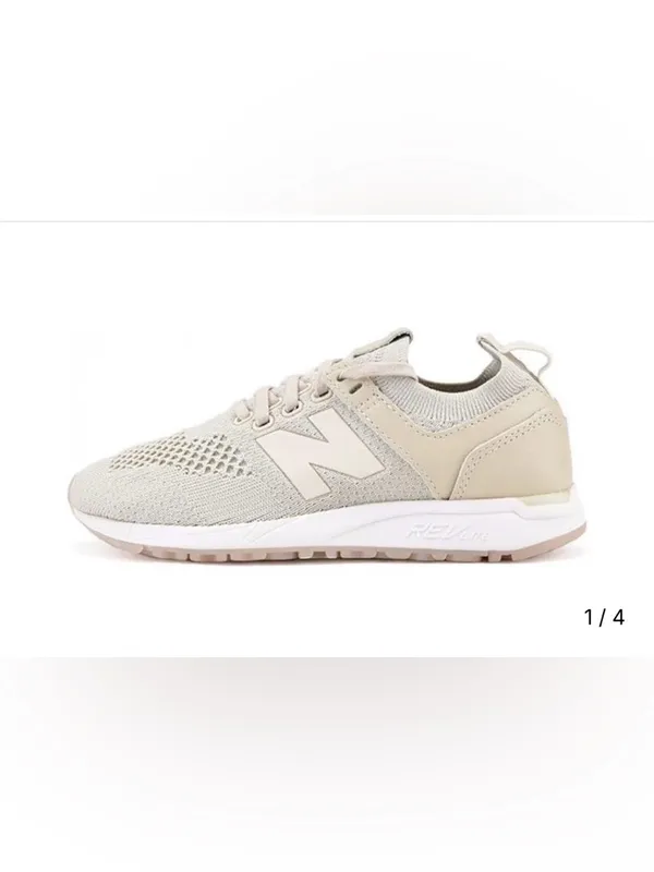 New Balance ReVite 247 Freshfoam Running Shoes Sneakers Size 9.5 Moonbeam - Image 3