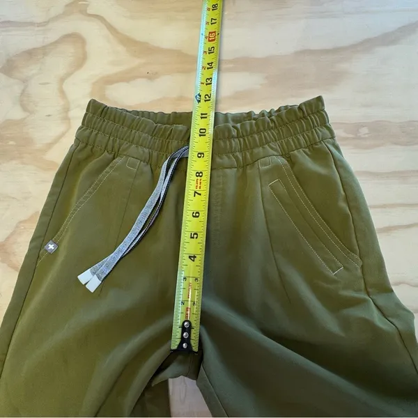 Figs Women's Petite High‎ Waisted Uman Relaxed Jogger Scrub Pants Bonsai XXS - Image 10