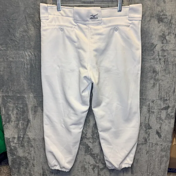 2251 | Mizuno Performance Softball Pants White Womens Large - Image 2