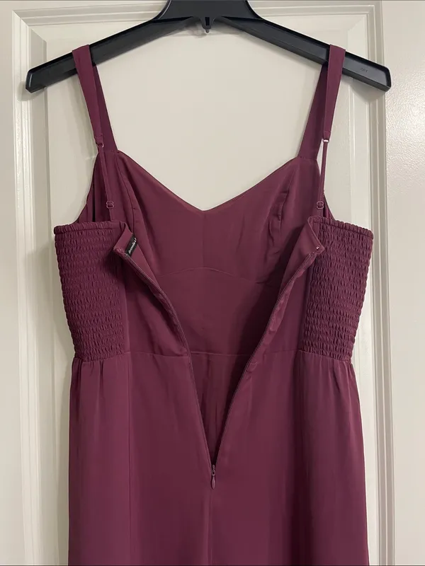 NWT Abercrombie & Fitch Ruffle Tiered Maxi Dress Size Medium Tall - Image 10