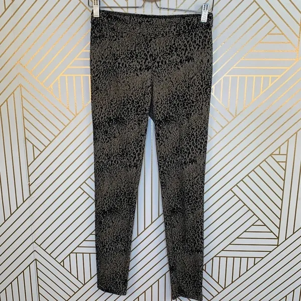 Free People Knit Leggings in Leopard Print‎ Combo - Image 3