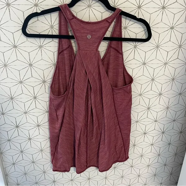 Lululemon Featherweight Red Tank - Image 4
