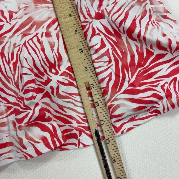 Tommy Bahama Skort Womens XS Red IslandZone Tropical Print Built-In Shorts Golf - Image 7