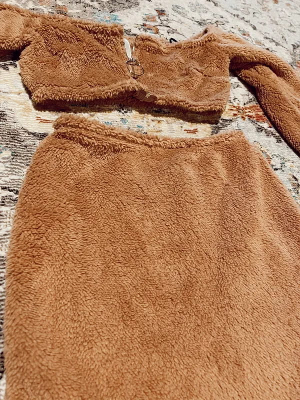 Boutique Teddy Skirt Set - Image 2