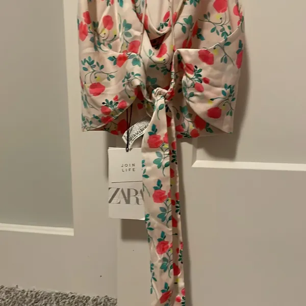 Zara Floral Top - Image 4