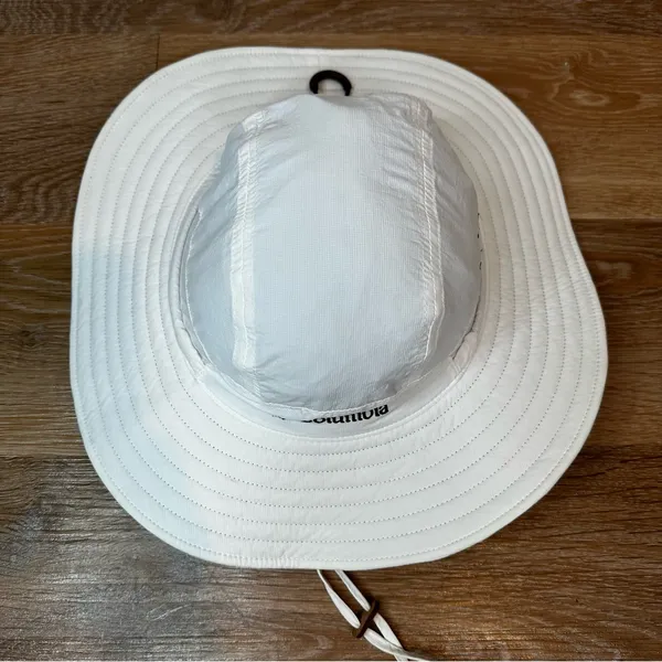 Columbia Omni-Shade White Unisex Summer Booney Hat, OS - Image 6