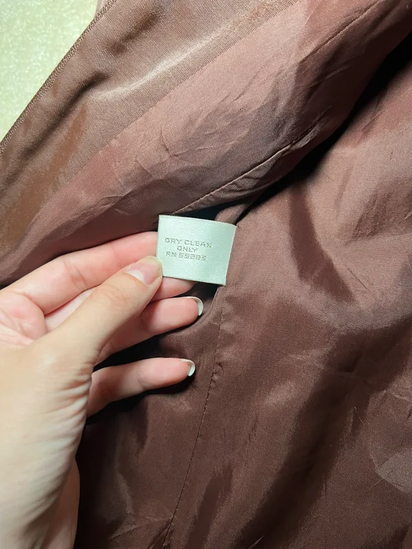 Vintage 90s Rare Campagnie Internationale Jacket I Brown I Small - Image 5