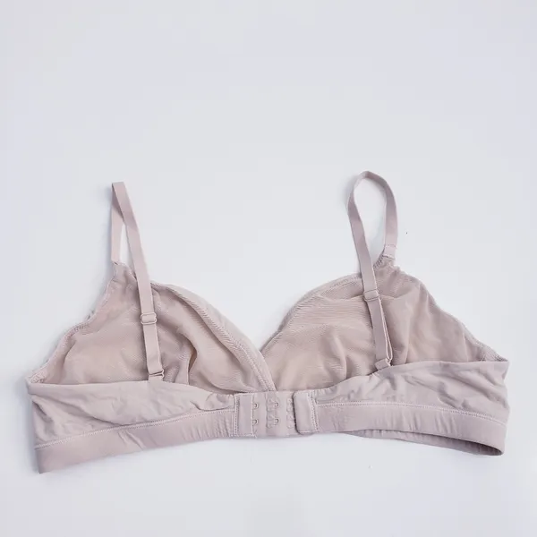 Skims Cream Unlined Mesh Bralette - Image 4