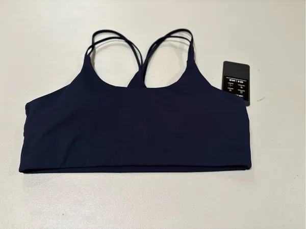 Fabletics Black Double-Strap Sports Bra - Image 5