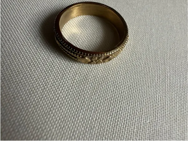 Hey Harper 14K Gold Plated Alex Essential Ring sz 7 - Image 7
