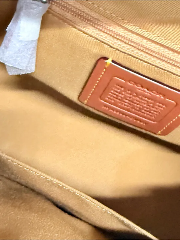 coach Rowan Satchel Bag In Signature Canvas cv961 - Image 5