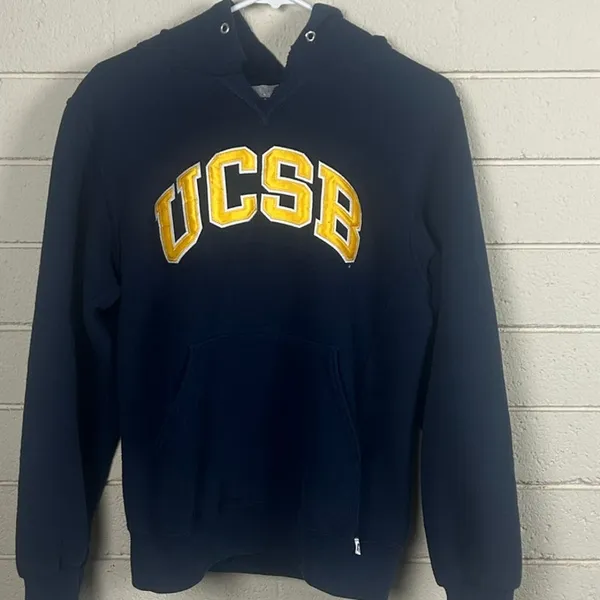 Russell Athletic UCSB Blue Hoodie size S - Image 5
