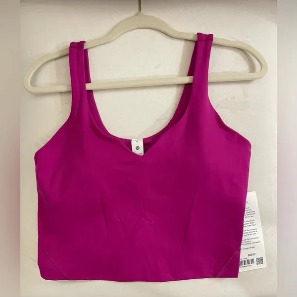 NWT Lululemon Align Tank Top Ripened Raspberry Size 10 A/B Cup - Image 8