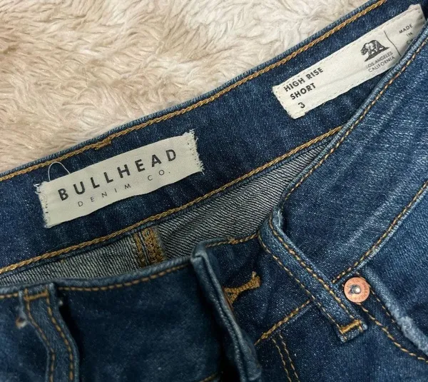 Bullhead Cutoff Denim Shorts - Image 4